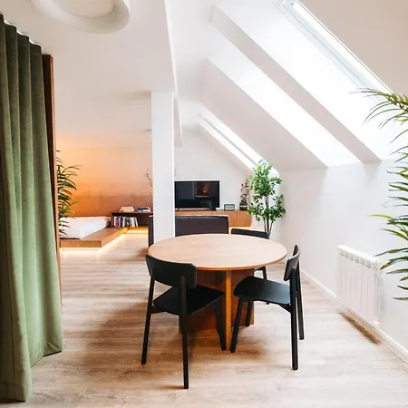 Cozy Skylit Studio In Centre Apartament